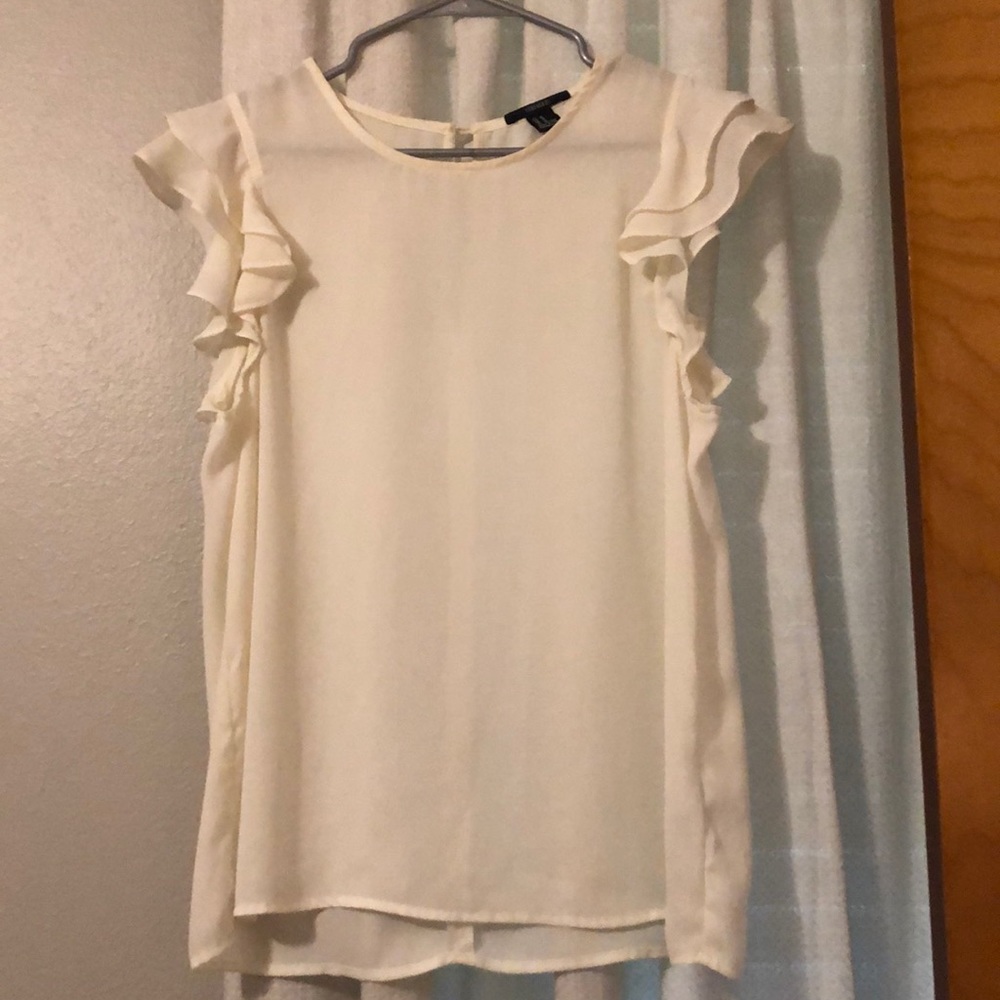 thin white dressy top